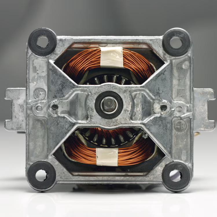 underneath view of blender